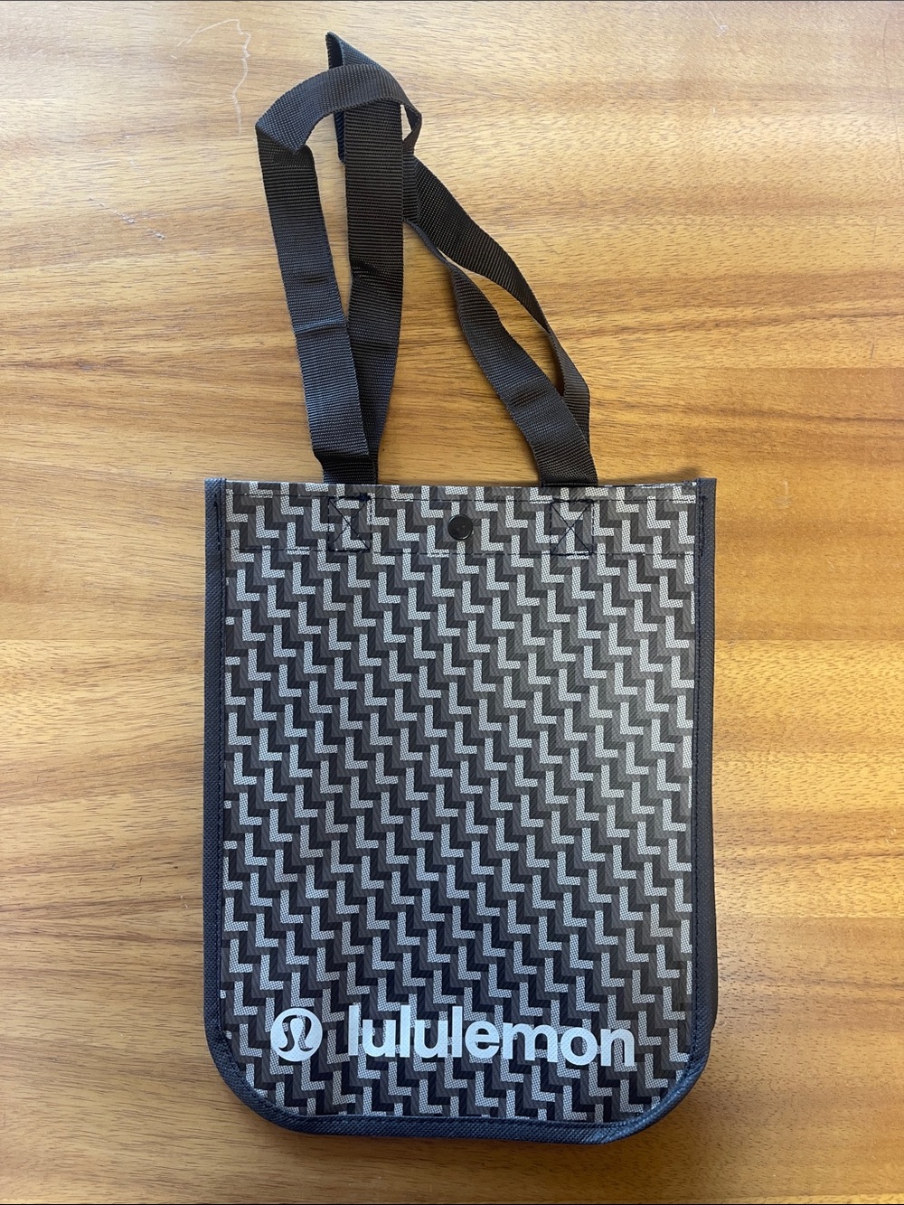 Lululemon Chevron Shopping Bag
